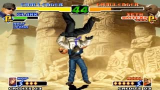 【TAS】クラークvs 舞 香澄 セス【KOF2000】