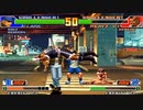 【TAS】クラークvs 舞 ヘビィーD ケンスウ【KOF98】
