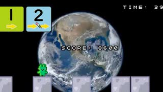 自作ゲームPICK UP!に出ていた2つ【ひぴびぴょんぴょん】【アツマライオンが飛んで進むゲーム】