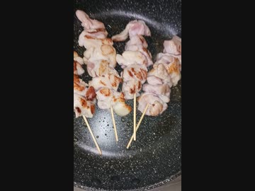 焼き鳥焼いた
