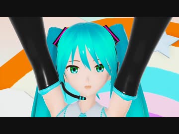 【MMD】自作のミクさんにJUMP UPを踊ってもらった
