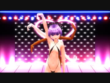 【東方MMD】三色ポニテパッチェさん （クロスマイクロワンピース） ECHO　－例のソレ 1080P－