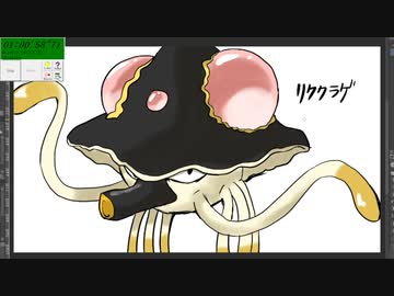 SVポケモン108匹を108分で描いてみた（編集ver）