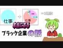 【実話】ブラック会社に勤めていた時のやべー体験【ずんだもん・ゆっくり解説】