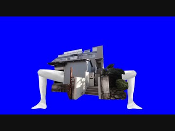 ホモガキの襲来に対抗し、遂に自らの足で歩くことを決意した野獣邸BB.mp4