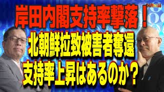 カトシマニコニコ33　　岸田内閣支持率激落！北朝鮮拉致被害者奪還　支持率上昇はあるのか？