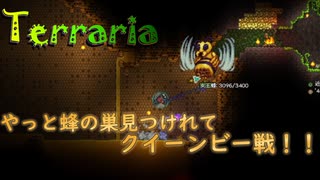 【Terraria】やっと見つけた蜂の巣...！クイーンビー会いたかった"7