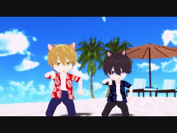 【MMD】どこかの1位と2位でねこみみスイッチ