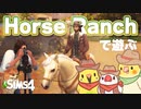 【シムズ4】Horse Ranchで写真家がお馬さんと遊ぶ | The Sims4【小鳥実況】