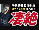 過去10年分をグラフにしたら「凄絶」でした。【予防接種健康被害救済制度】
