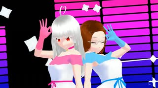 【MMDトリ「J」】アンナちゃん、ひかりちゃんで愛Dee