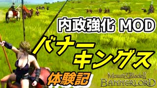 【Mount & Blade 2】内政強化MODバナーキングスを体験してみる　その９【Mount & Blade II: Bannerlord】【マウントアンドブレード２】