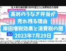 高めのうなぎ弁当が売れ残る理由   岸田増税効果と消費税の闇    2023年7月29日