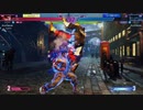 ストリートファイター6　プレイ動画　拳VS隆(自分)