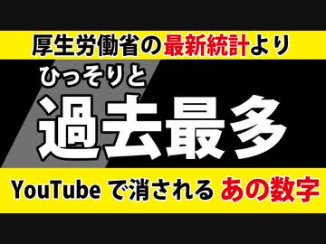 【死因統計】誰でも知られることなく、ひっそりと過去最多を記録していた。