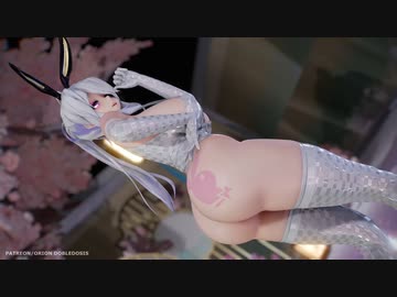 [MMD] HAKU bunny Suit (弱音ハク) - Hot Pink