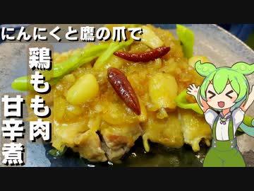 鶏もも肉の甘辛煮作ってみた【今日のおつまみ】