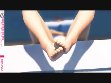 【ボイロAV】義妹のきりたんが俺の部屋で足首の運動