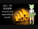2023/07  月次収支結果　FX　Monthly balance result