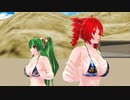【MMD】成長痛【重音テト　櫻花アリス】