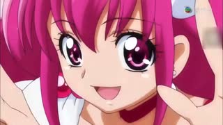 香港翻訳版スマイルプリキュア！「Smile光之美少女」　キュアハッピー変身シーン　2015年