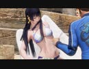 【DOA6 ryona】水着女天狗 ryona vs ジャン・リー