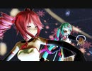 【MMD】galaxias！（ネギドリル版）／かげろうのようにミクたちが夢を追う！