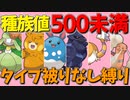 【ポケモンSV】 挑戦!!!　種族値500未満、タイプ被りなし構築で戦った結果 【ゆっくり実況】