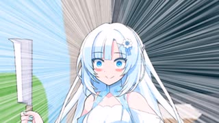 うるさい雪さんを眺める動画