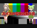 【ずんだもん】スイスの電車に乗ってみた【春日部つむぎ】