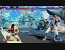 ストリートファイター6　プレイ動画　マリーザVS隆(自分)