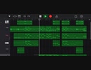 GarageBandでテクノを作曲