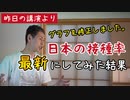 【NHK「世界のワクチン接種状況」】を修正させていただきました。