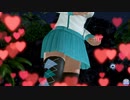 【DoaXvv/ヒトミ】ポーズ:エアギター/水着:くまブルー