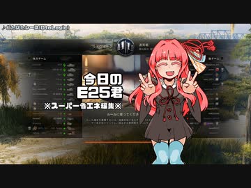 [WoT]今日のE25君[日記]