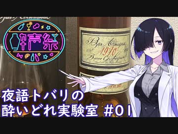 【第三回酔声祭】夜語トバリの酔いどれ実験室 #01【ボイ酒ロイド】