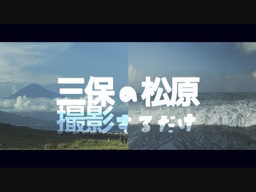 【Vlog】三保の松原を撮影するだけ