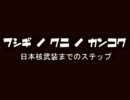 日本核武装までのステップ