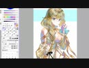 トネリコ水着らくがき録画