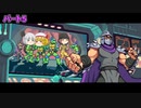 三人で暴れるTeenage Mutant Ninja Turtles: Shredder's Revenge part5