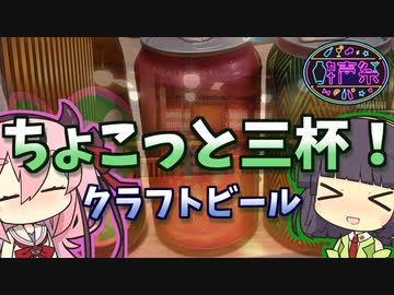 【第三回酔声祭】セイカさんのちょこっと三杯「クラフトビール」