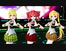 【MMD】B小町 - サインはB (short ver.)【リン/テト/ネル】
