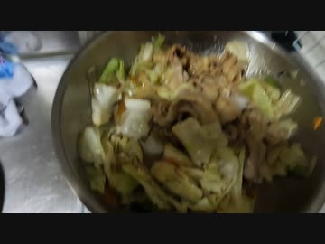 初めてのステンレスフライパンでキャベツのガーリック醤油炒め