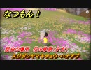 なつもん！　昆虫の場所　花の草原（夕方）　スジボソヤマキチョウ・ハナアブ　昆虫集めてステッカーを貰おう！　＃４２５　【なつもん！20世紀の夏休み】