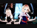 【東方MMD】アリスと魔理沙で「フォニイ」1080P