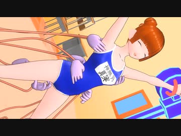 【自主制作アニメ】くすぐりマシーンで近未来の女子生徒に接種勧奨