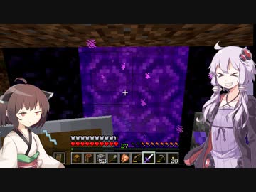 【MINECRAFT自作MOD】エンチャント  そしてネザーへ  この世の理を変えていく#21