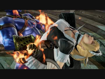 [SC6 ryona]メイドカサンドラにベアハッグ