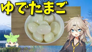 【VOICEVOX 春日部つむぎ】  おやつに良さげ!!   特売の卵を使って「茹で卵」を作るのさ!!