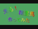 光る！精霊馬！！【つくってみた?】